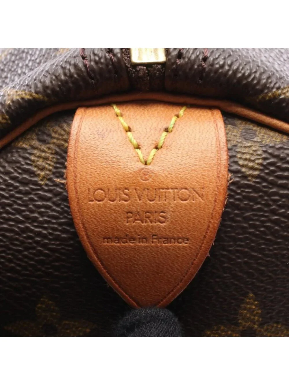 Louis Vuitton Speedy 40 Monogram Canvas Leather Handbag